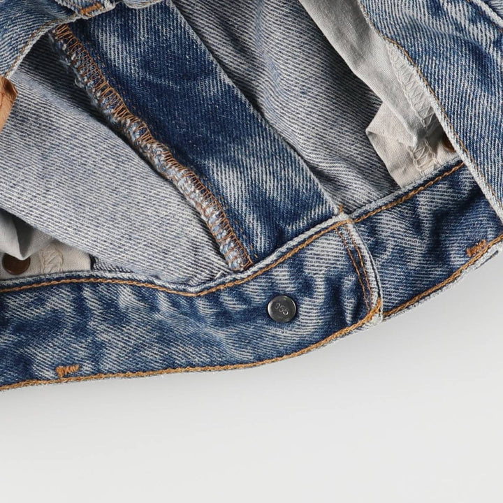 2000'S Levi's 550 Relaxed Fit Tapered Leg Denim Pants, Women's Size L (W29) cotton blue type Vintage Second Hand