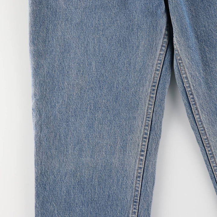 2000'S Levi's 550 Relaxed Fit Tapered Leg Denim Pants, Women's Size L (W29) cotton blue type Vintage Second Hand