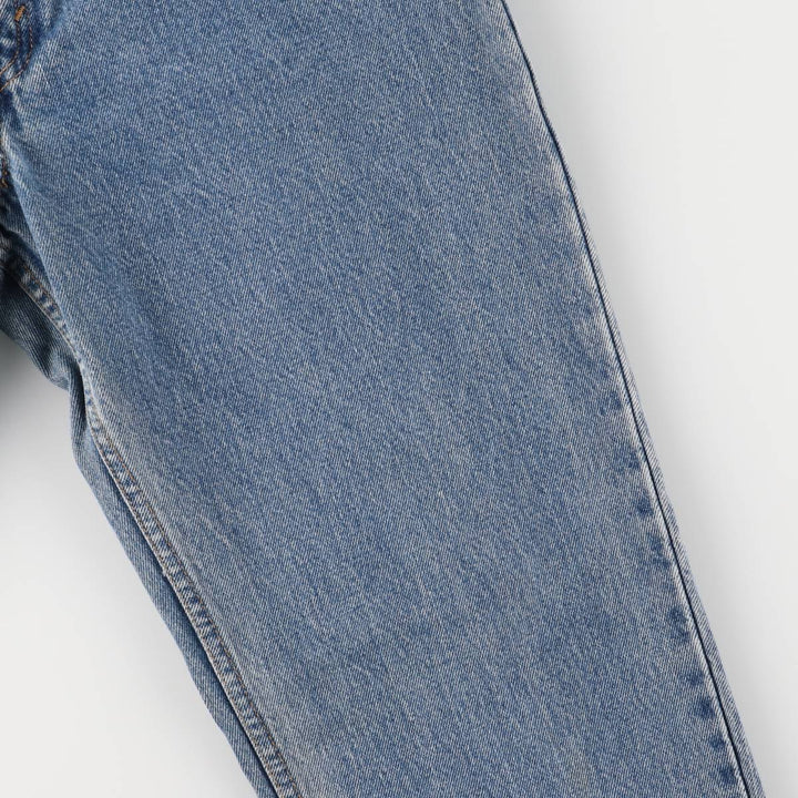 2000'S Levi's 550 Relaxed Fit Tapered Leg Denim Pants, Women's Size L (W29) cotton blue type Vintage Second Hand