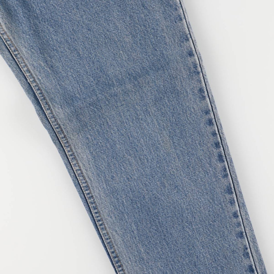 2000'S Levi's 550 Relaxed Fit Tapered Leg Denim Pants, Women's Size L (W29) cotton blue type Vintage Second Hand