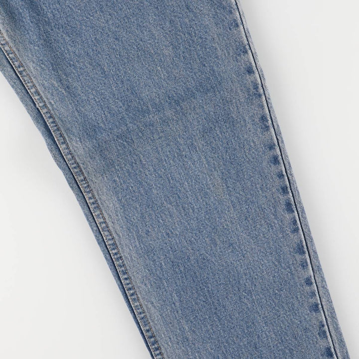 2000'S Levi's 550 Relaxed Fit Tapered Leg Denim Pants, Women's Size L (W29) cotton blue type Vintage Second Hand