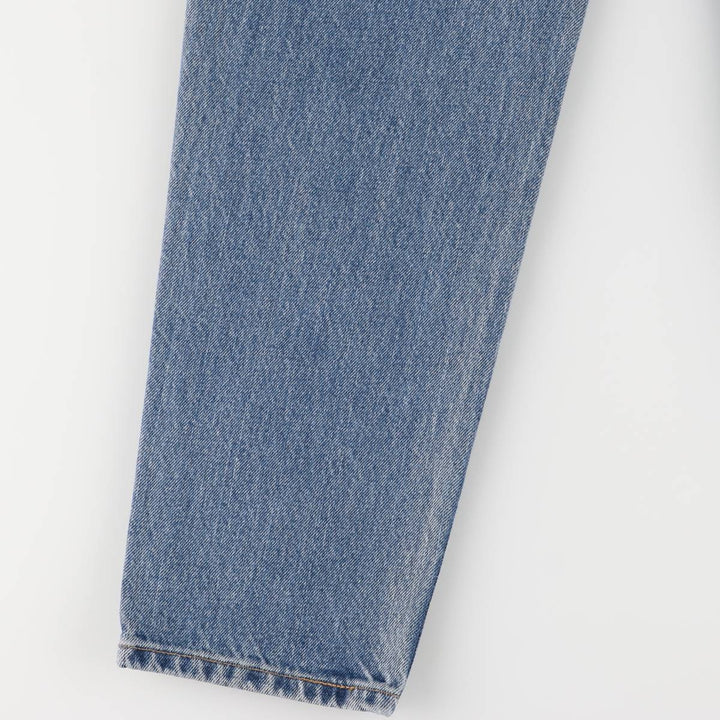 2000'S Levi's 550 Relaxed Fit Tapered Leg Denim Pants, Women's Size L (W29) cotton blue type Vintage Second Hand