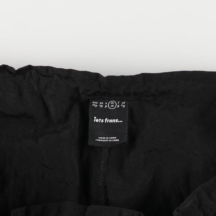 Urban Outfitters iets frans Nylon Pants, Women's Size M Nylon black type Vintage Second Hand