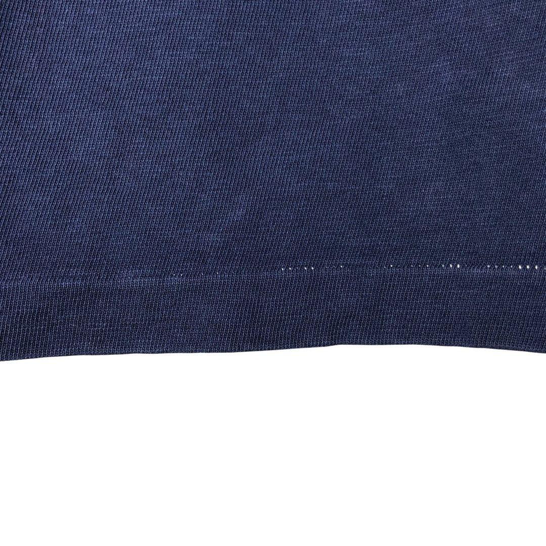 Ralph Lauren POLO by Ralph Lauren Classic Fit Striped Pattern Long Sleeve Rugby Shirt, Men's Size L cotton navy blue type Vintage Second Hand