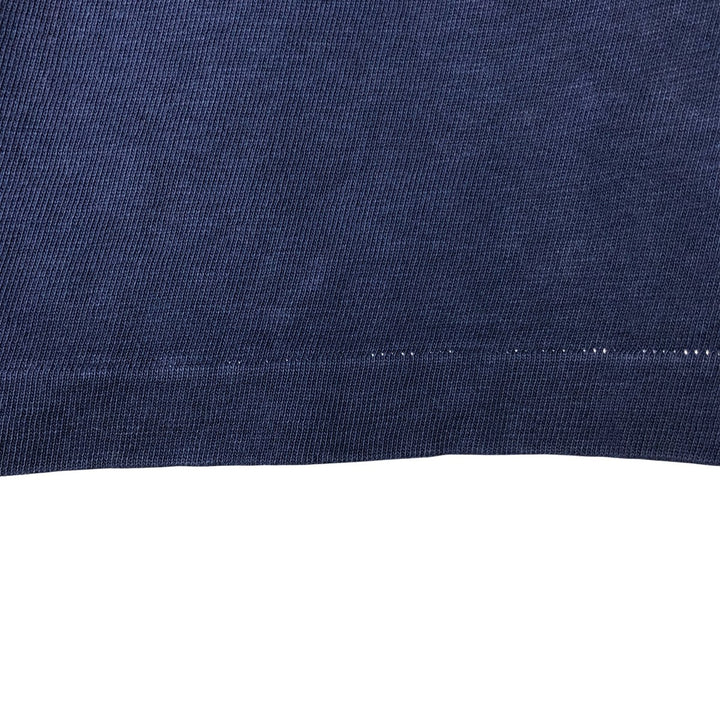 Ralph Lauren POLO by Ralph Lauren Classic Fit Striped Pattern Long Sleeve Rugby Shirt, Men's Size L cotton navy blue type Vintage Second Hand