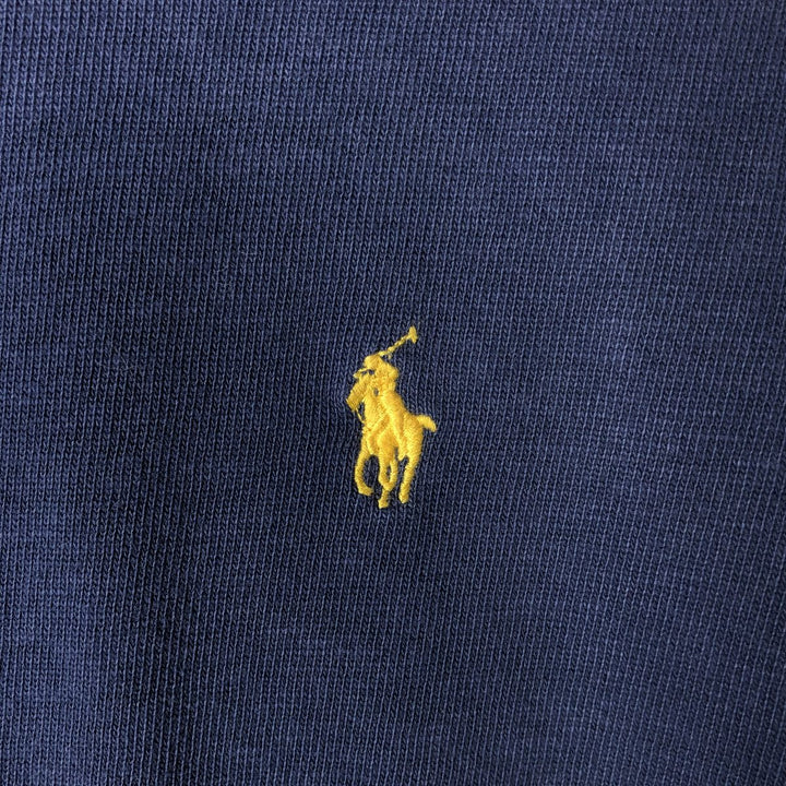 Ralph Lauren POLO by Ralph Lauren Classic Fit Striped Pattern Long Sleeve Rugby Shirt, Men's Size L cotton navy blue type Vintage Second Hand