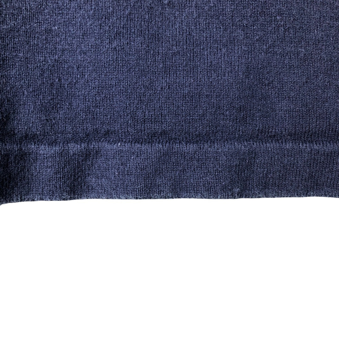 90'S GAP Vintage Striped Pattern Long Sleeve Rugby Shirt, Men's XL cotton navy blue type Vintage Second Hand