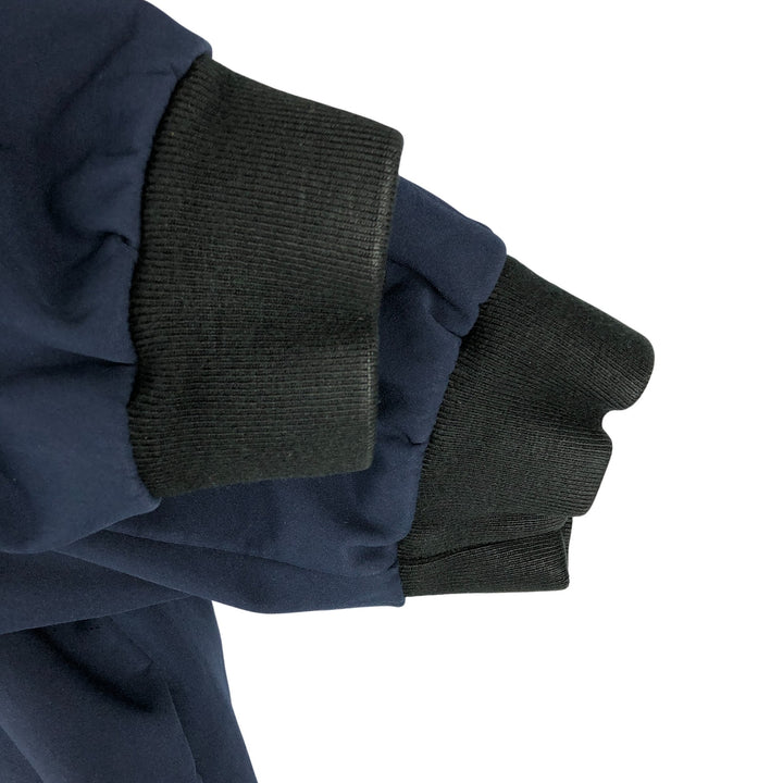 DKNY Softshell Padded Puffer Jacket, Men's Size L polyester navy blue type Vintage Second Hand