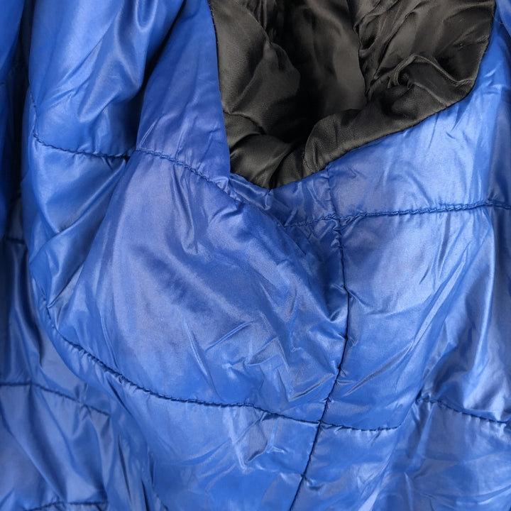 DKNY Softshell Padded Puffer Jacket, Men's Size L polyester navy blue type Vintage Second Hand