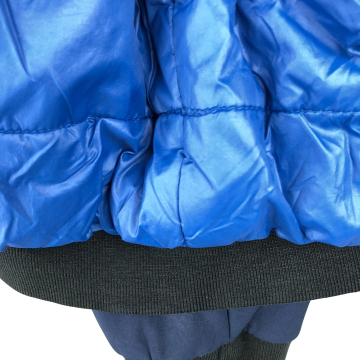 DKNY Softshell Padded Puffer Jacket, Men's Size L polyester navy blue type Vintage Second Hand