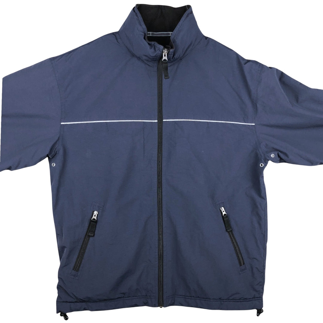 90'S GAP Vintage Padded Puffer Jacket, Men's Size Medium Nylon navy blue type Vintage Second Hand