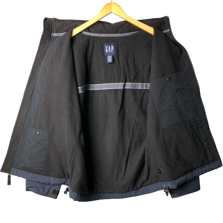 90'S GAP Vintage Padded Puffer Jacket, Men's Size Medium Nylon navy blue type Vintage Second Hand