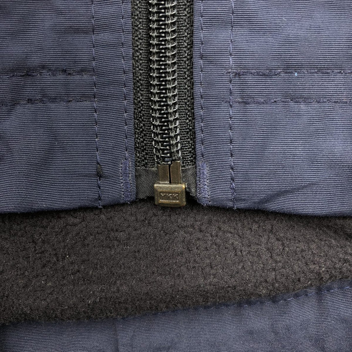 90'S GAP Vintage Padded Puffer Jacket, Men's Size Medium Nylon navy blue type Vintage Second Hand