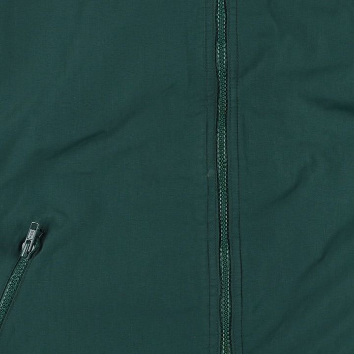 2000'S Lands End padded puffer jacket, men's size L Nylon green type Vintage Second Hand