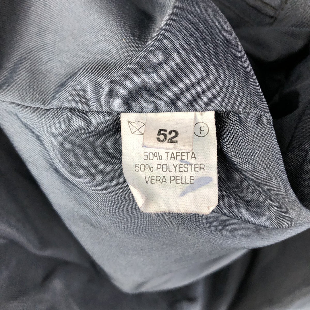 VERA PELLE suede leather jacket, men's size XL, vintage Genuine Leather Suede Leather black type Vintage Second Hand