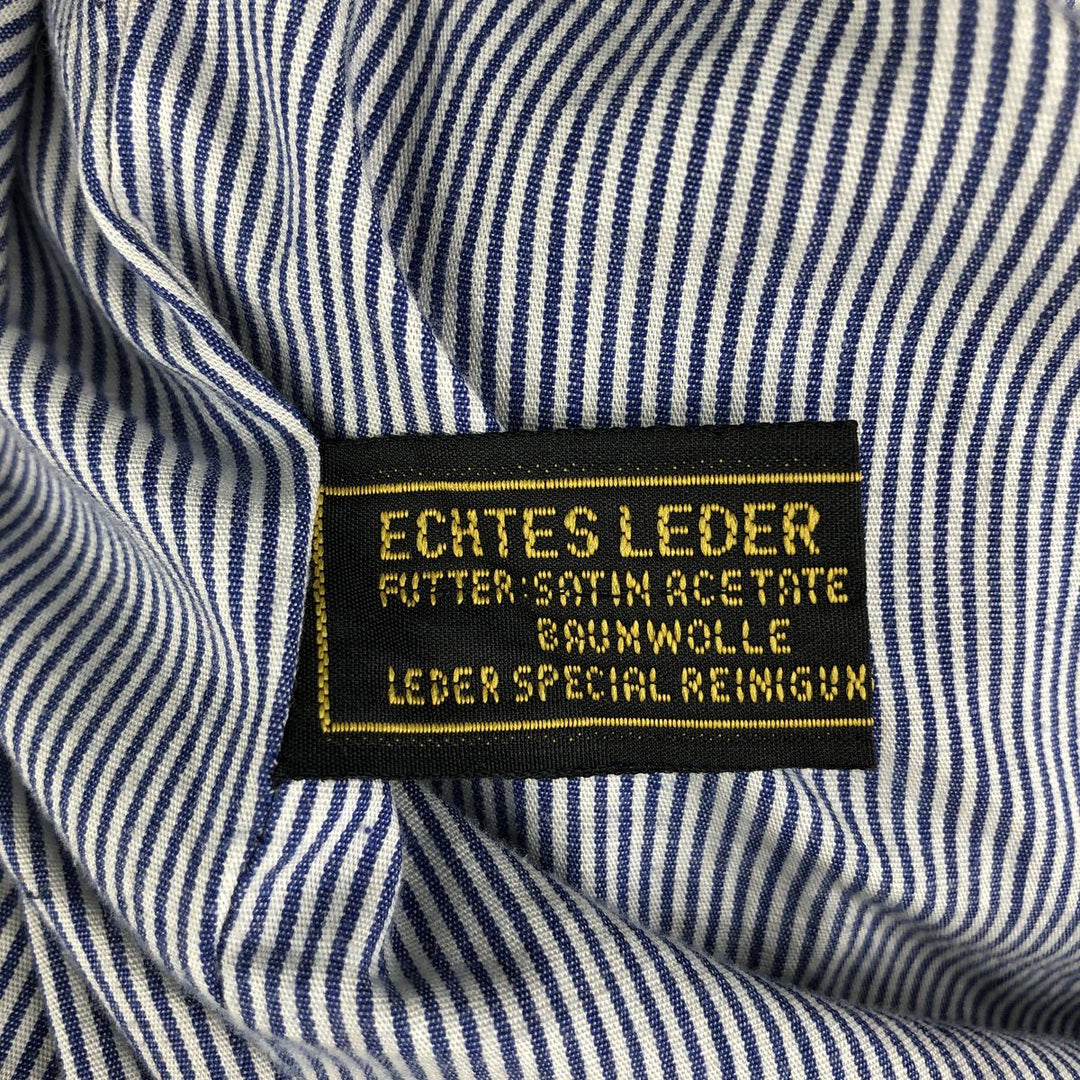 Vintage suede leather jacket, men's size XL Genuine Leather Suede Leather black type Vintage Second Hand