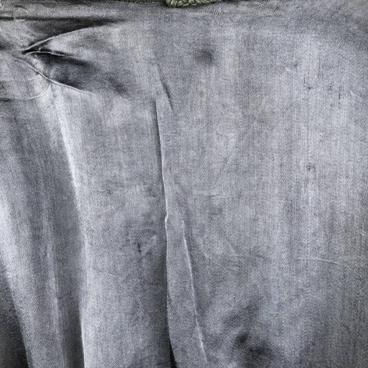 Vintage suede leather jacket, men's size XL Genuine Leather Suede Leather black type Vintage Second Hand