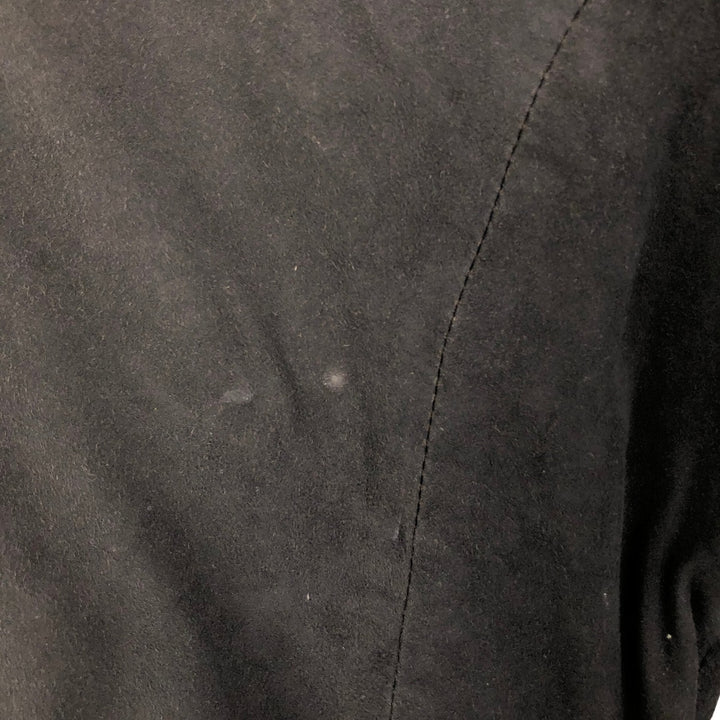 Vintage CABLE CAR CLOTHIERS suede leather jacket, men's size XL Genuine Leather Suede Leather black type Vintage Second Hand