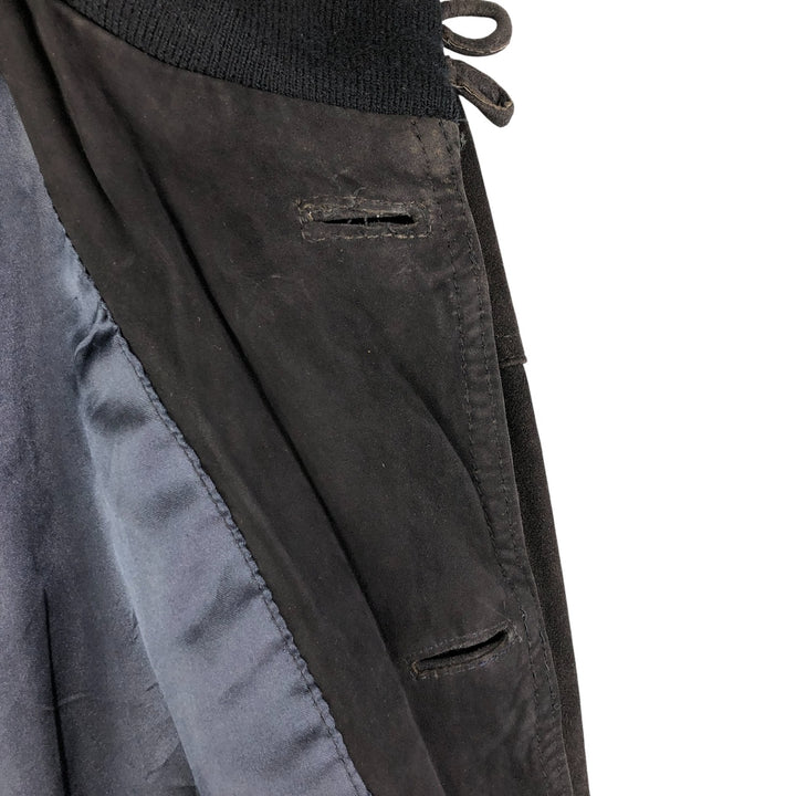 Vintage CABLE CAR CLOTHIERS suede leather jacket, men's size XL Genuine Leather Suede Leather black type Vintage Second Hand