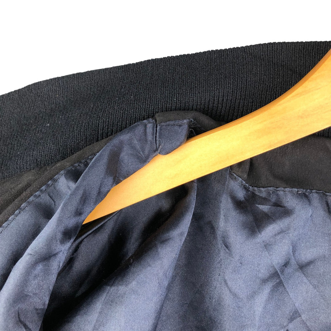 Vintage CABLE CAR CLOTHIERS suede leather jacket, men's size XL Genuine Leather Suede Leather black type Vintage Second Hand