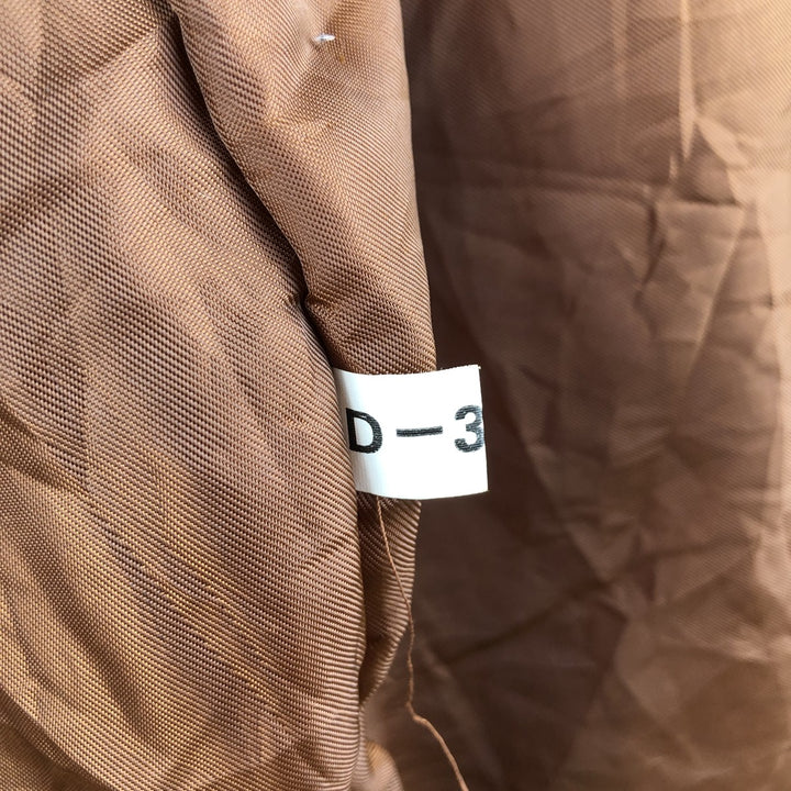 FIELD GEAR Swing Top Padded Suede Leather Sports Jacket, Men's Size L Genuine Leather Suede Leather brown type Vintage Second Hand