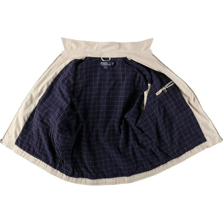 Ralph Lauren POLO by Ralph Lauren Swing Top Sports Jacket Men's L size polyester ivory Vintage Second Hand