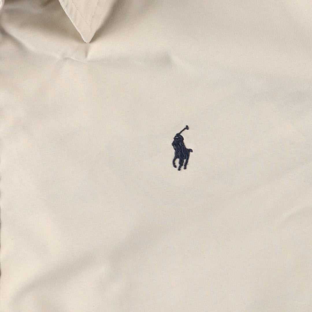 Ralph Lauren POLO by Ralph Lauren Swing Top Sports Jacket Men's L size polyester ivory Vintage Second Hand