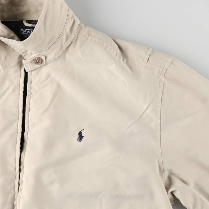 Ralph Lauren POLO by Ralph Lauren Swing Top Sports Jacket Men's L size polyester ivory Vintage Second Hand