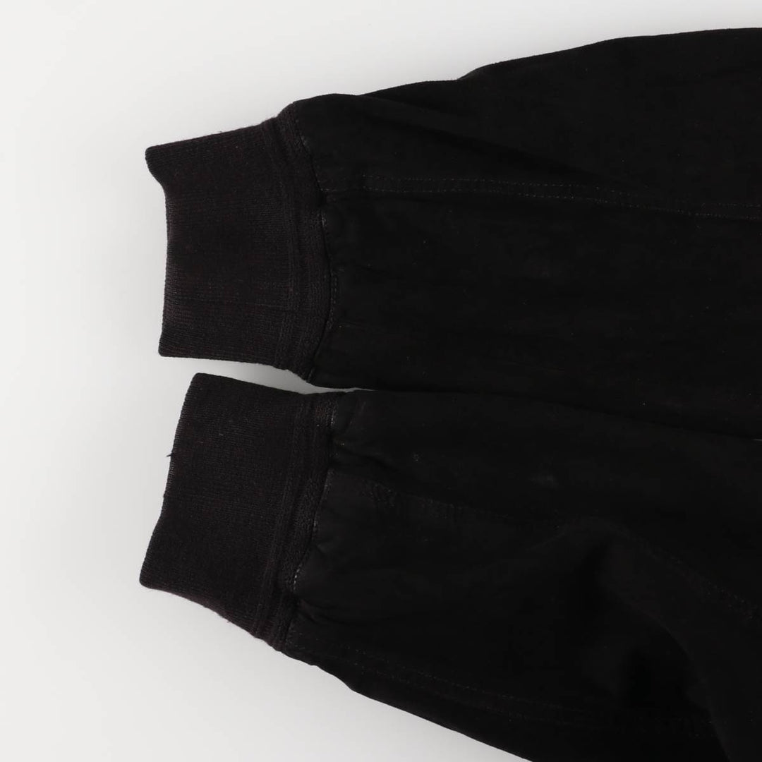 VERA PELLE Stand Collar Suede Leather Blouson Men's XXL Genuine Leather Suede Leather black type Vintage Second Hand