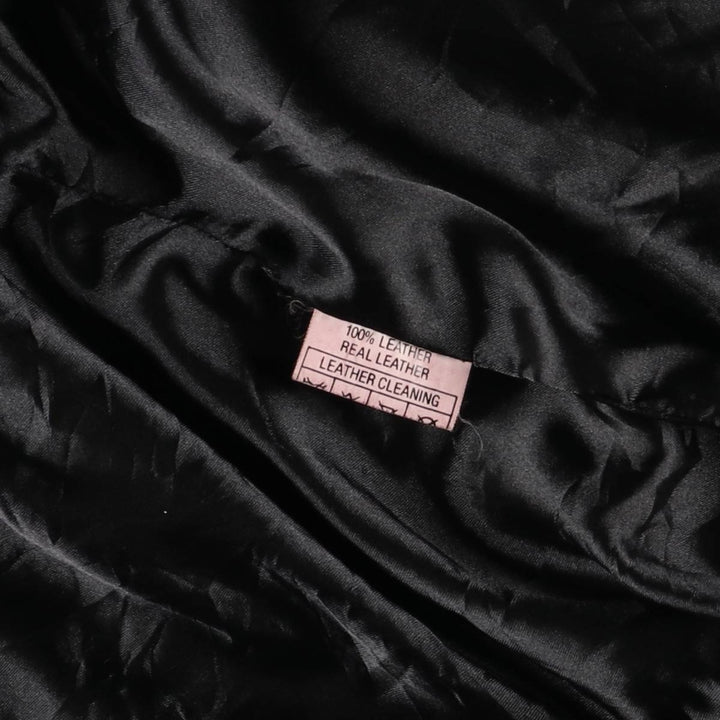 Vintage suede leather blouson, men's size XL Genuine Leather Suede Leather brown type Vintage Second Hand