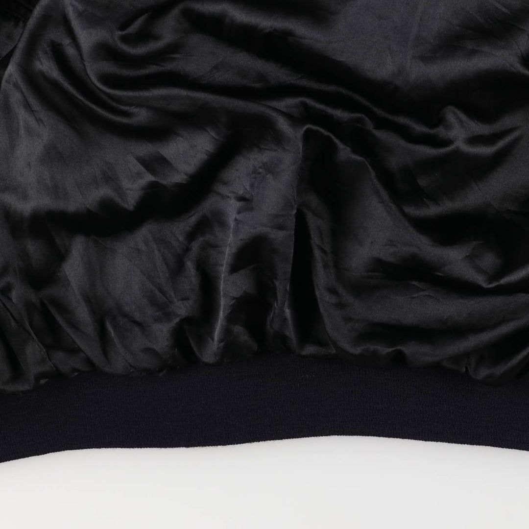 Vintage suede leather blouson, men's size XL Genuine Leather Suede Leather brown type Vintage Second Hand