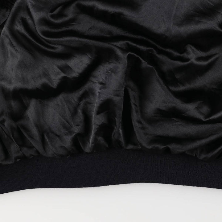 Vintage suede leather blouson, men's size XL Genuine Leather Suede Leather brown type Vintage Second Hand