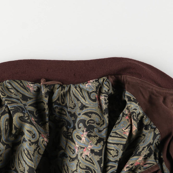 Oversized C and A suede leather jacket, men's size XXXL Genuine Leather Suede Leather bordeaux Vintage Second Hand