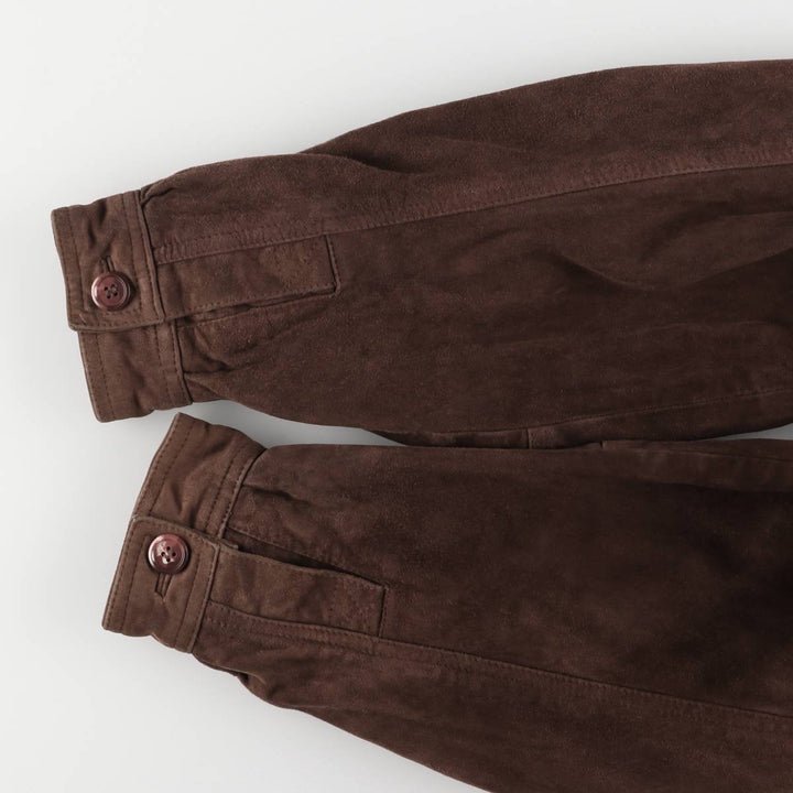 Oversized C and A suede leather jacket, men's size XXXL Genuine Leather Suede Leather bordeaux Vintage Second Hand