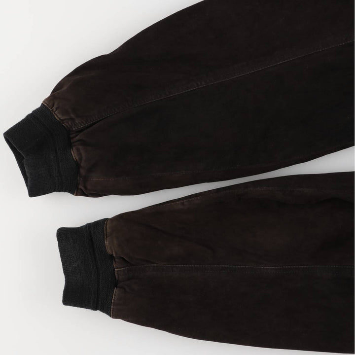 Aglietti and Failli suede leather jacket, men's size XL, vintage Genuine Leather Suede Leather brown type Vintage Second Hand