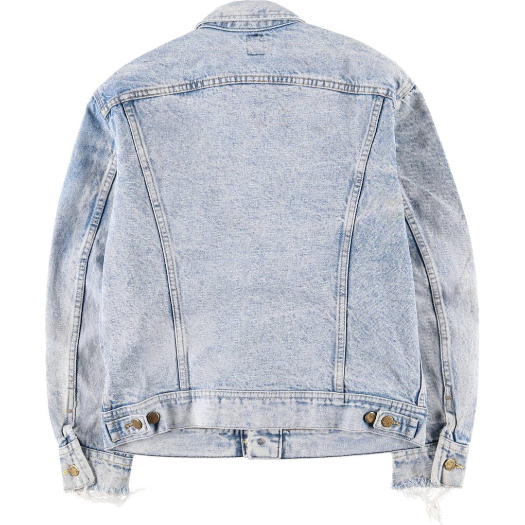 Vintage Lee denim jacket from the 1980'S to 1990s, made in the USA, size M. cotton blue type Vintage Second Hand