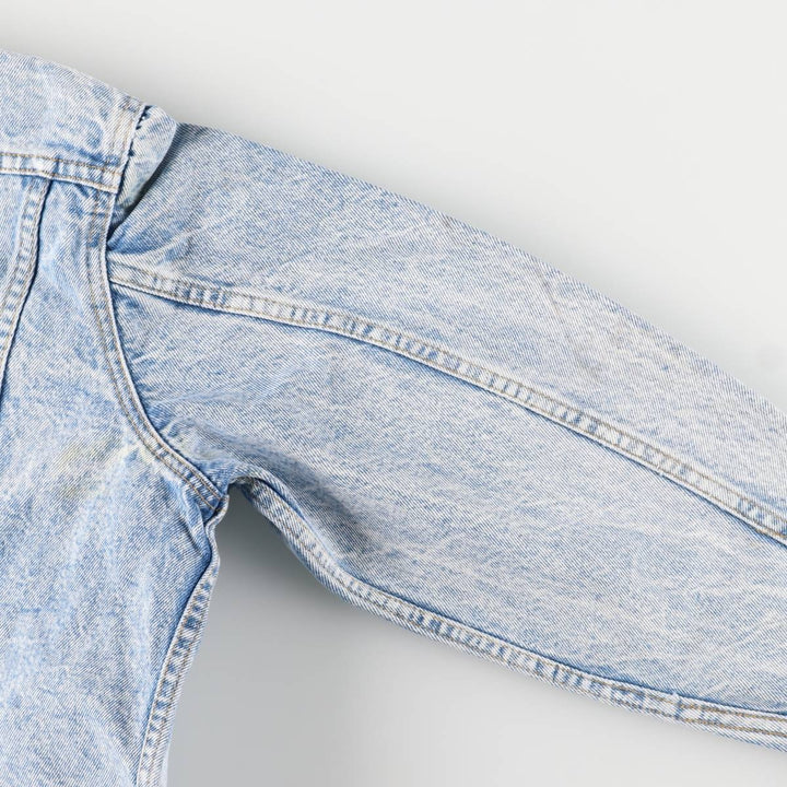 Vintage Lee denim jacket from the 1980'S to 1990s, made in the USA, size M. cotton blue type Vintage Second Hand