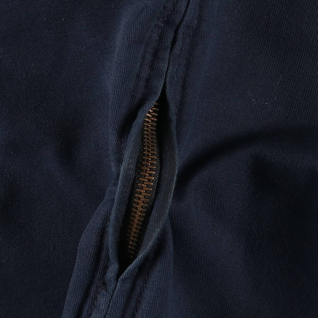 90'S - Red Kap Work Blouson, Men's Size Medium, Vintage polyester navy blue type Vintage Second Hand