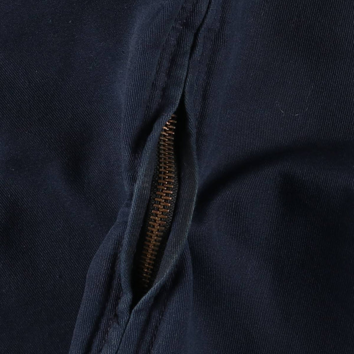 90'S - Red Kap Work Blouson, Men's Size Medium, Vintage polyester navy blue type Vintage Second Hand