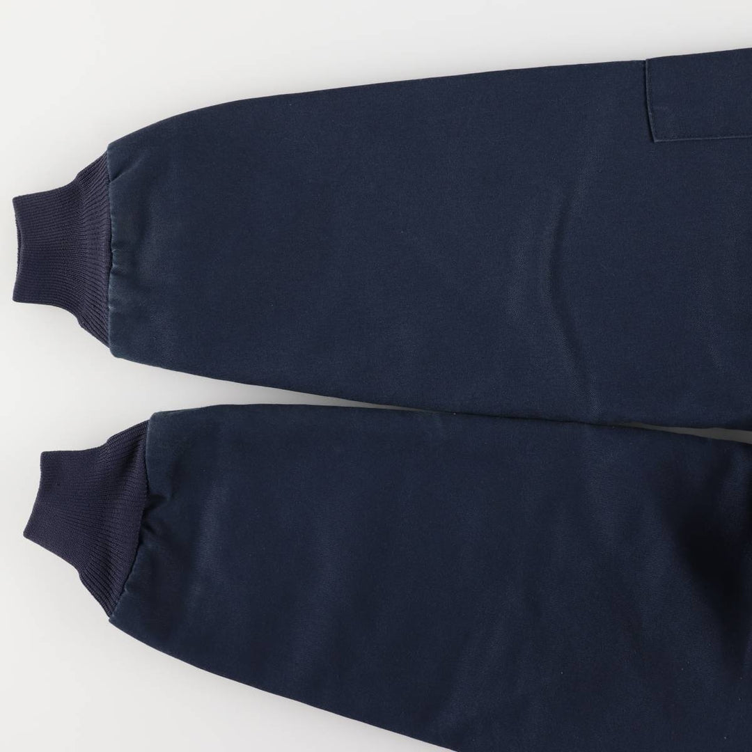 90'S - Red Kap Work Blouson, Men's Size Medium, Vintage polyester navy blue type Vintage Second Hand