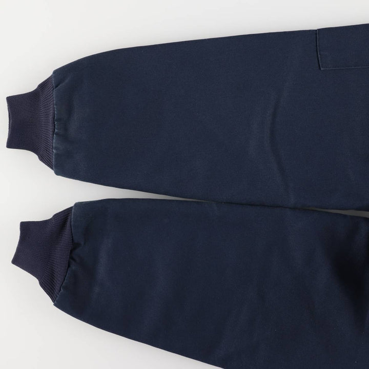 90'S - Red Kap Work Blouson, Men's Size Medium, Vintage polyester navy blue type Vintage Second Hand