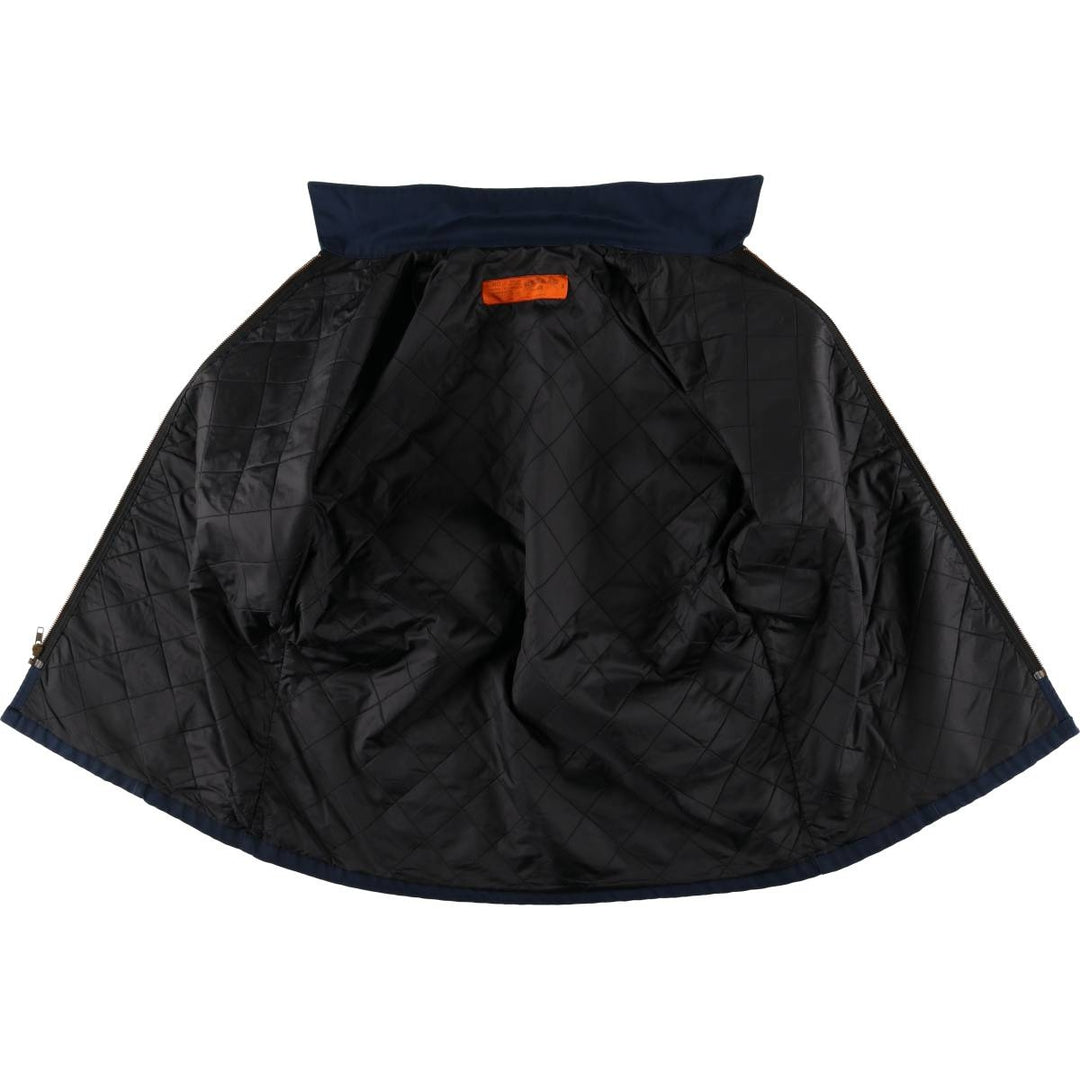 Red kap Work Jacket Men's Size L polyester navy blue type Vintage Second Hand