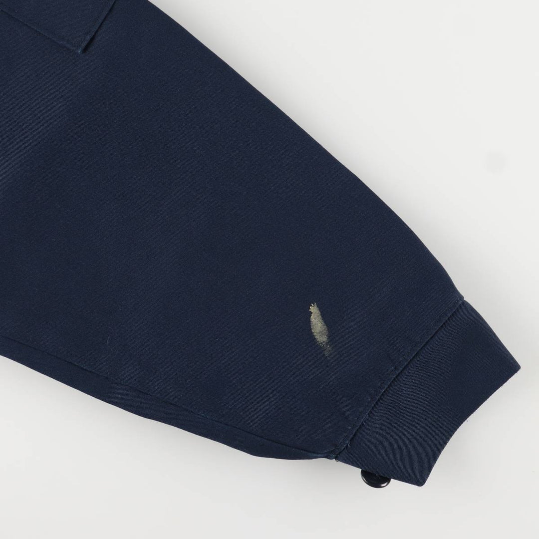 Red kap Work Jacket Men's Size L polyester navy blue type Vintage Second Hand