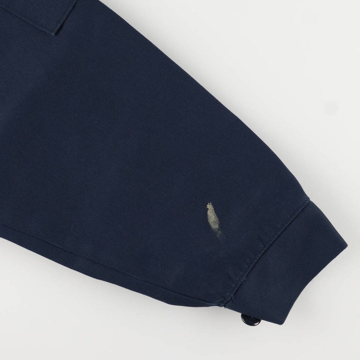 Red kap Work Jacket Men's Size L polyester navy blue type Vintage Second Hand