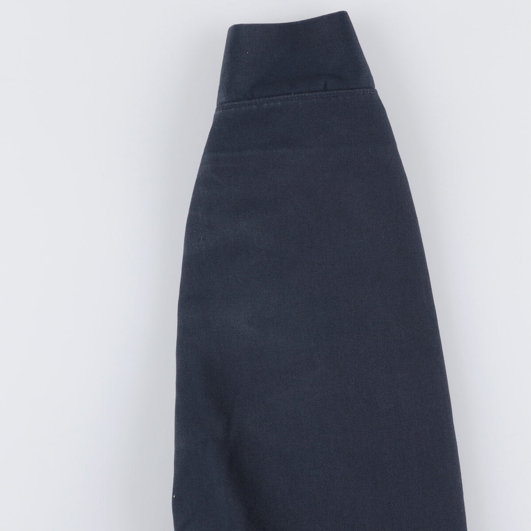 CINTAS padded work jacket, men's size L polyester navy blue type Vintage Second Hand