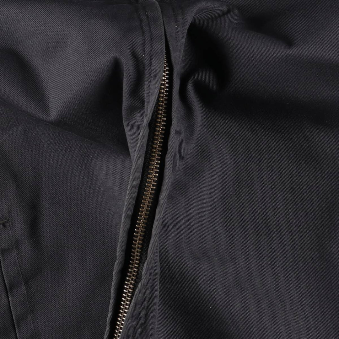 90'S Red Kap Work Jacket, Men's XL, Vintage polyester Charcoal Vintage Second Hand