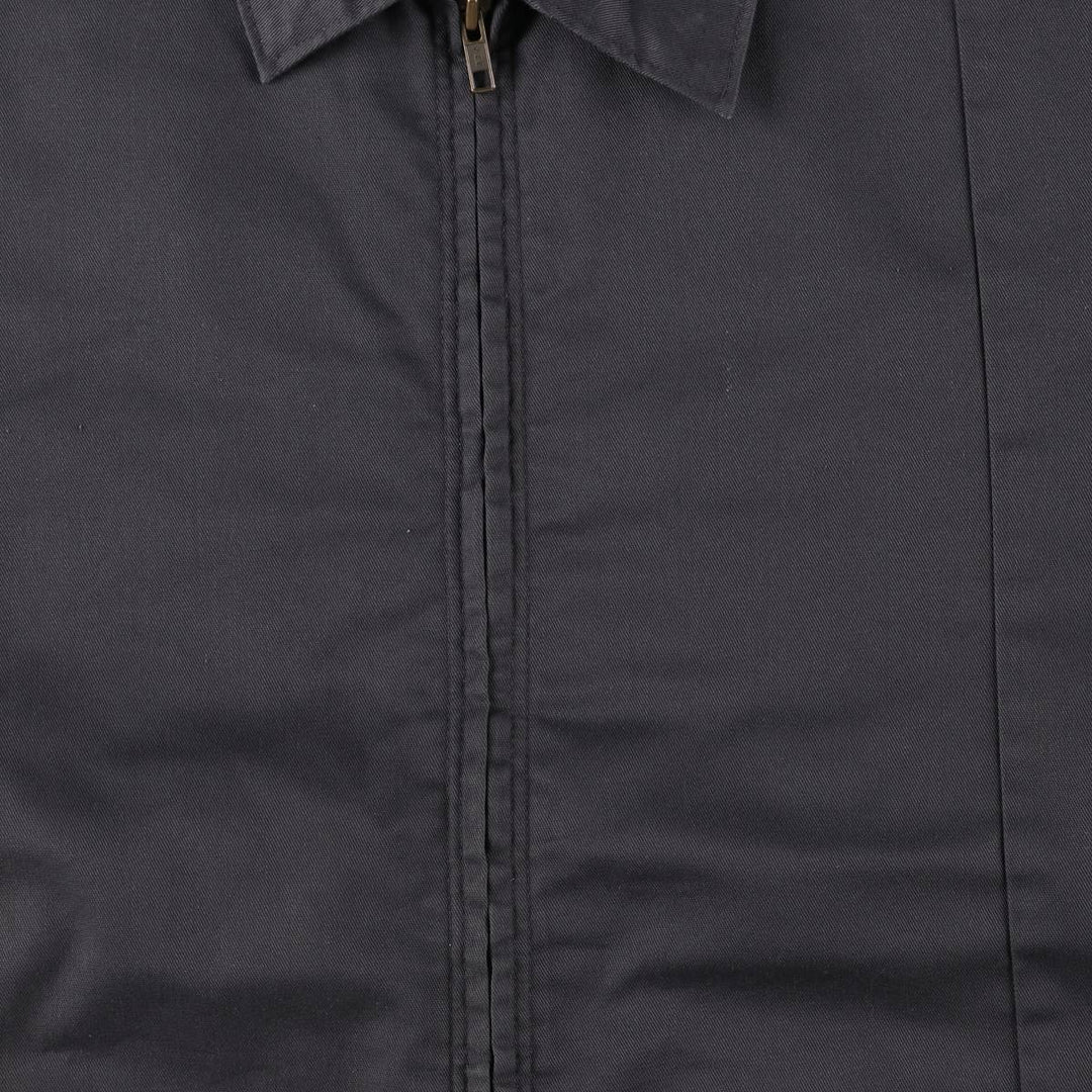 90'S Red Kap Work Jacket, Men's XL, Vintage polyester Charcoal Vintage Second Hand