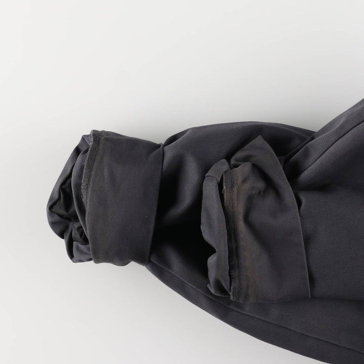 90'S Red Kap Work Jacket, Men's XL, Vintage polyester Charcoal Vintage Second Hand