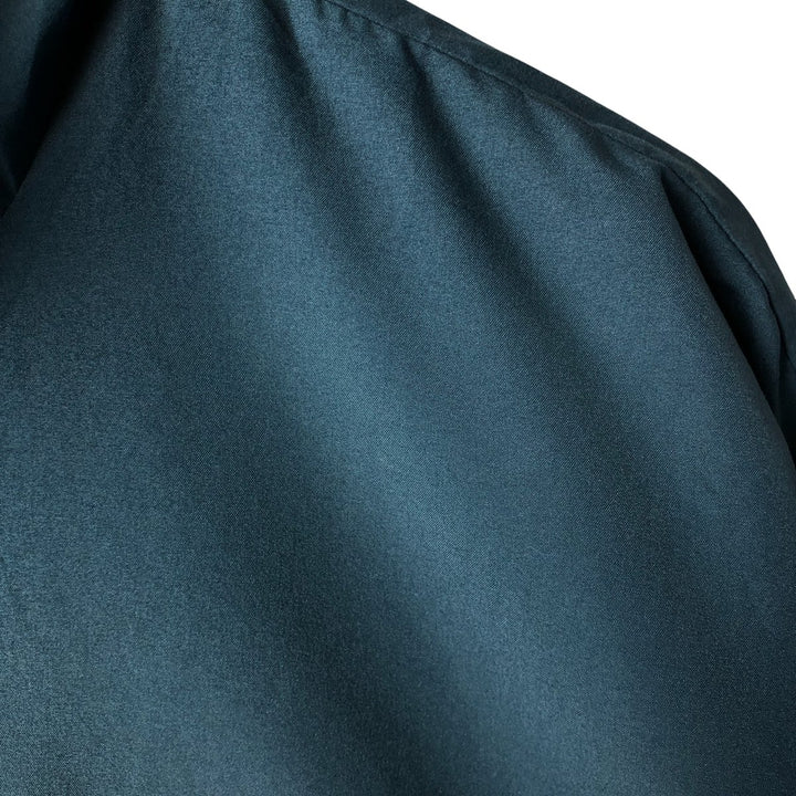 00'S adidas windbreaker men's XL size polyester turquoise blue Vintage Second Hand