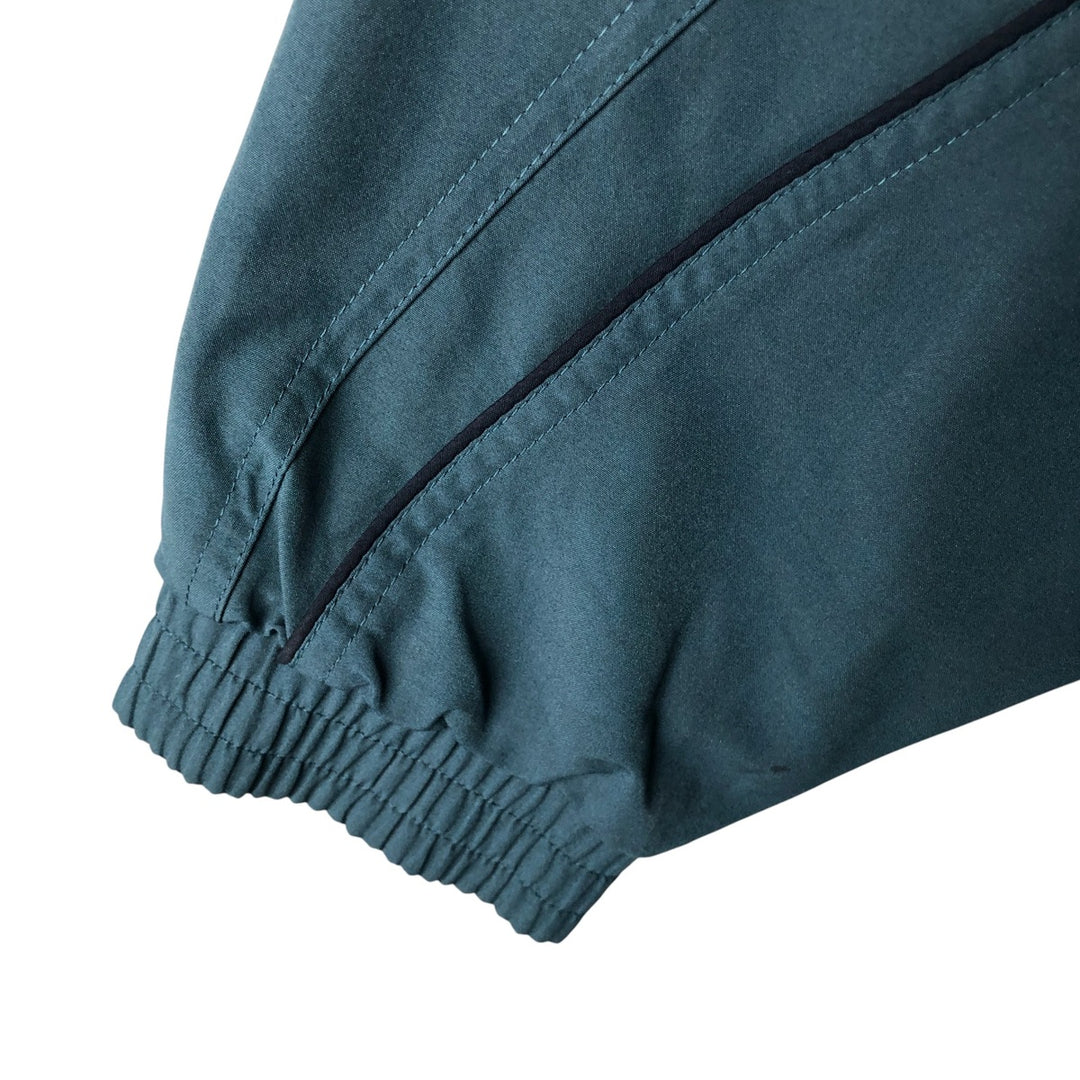 00'S adidas windbreaker men's XL size polyester turquoise blue Vintage Second Hand